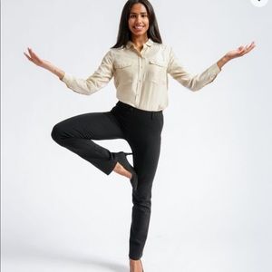 Betabrand dress pant yoga pants medium petite